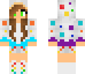 two cake girl skin