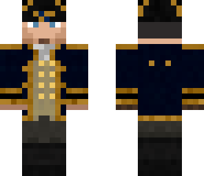navy skin