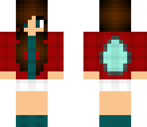 blue and red diamond wearing person