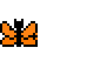 orange butterfly