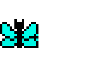light blue butterfly