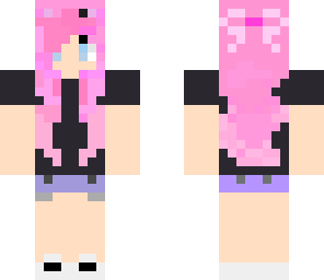 pink cat girl
