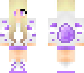 purple diamond girl