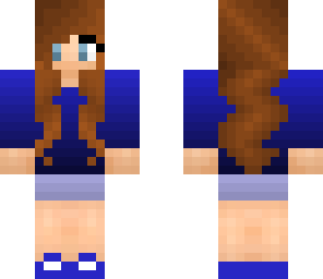 dark night blue girl