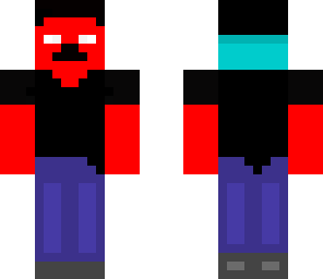 red herobrine lol