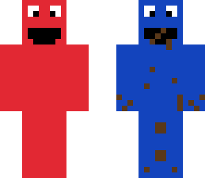 cookie monster and elmo