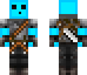 blue slime warrior