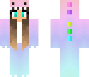 ombre dino girl
