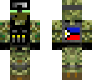 filipino flag soldier armor