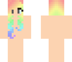 rainbow hair base