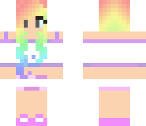 rainbow girl