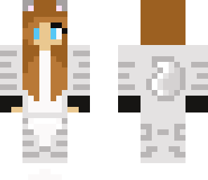 white tiger girl