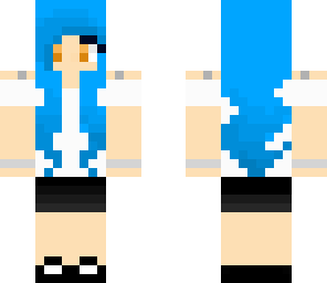 blue hair