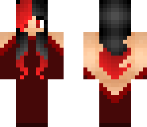 vampire and scary girl