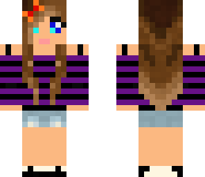 cute 1st minecrafter girl