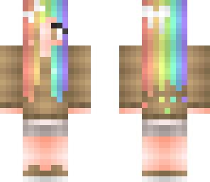 rainbow girl