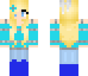 ocean blue girl