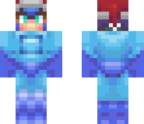 mega man with santa hat