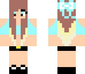 aqua-dipdye-hipster girl
