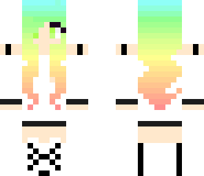 rainbow girl