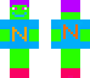 neon man