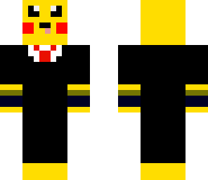 pikachu in a tux