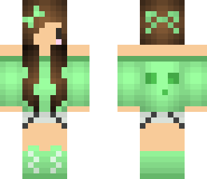 edited chibi slime girl