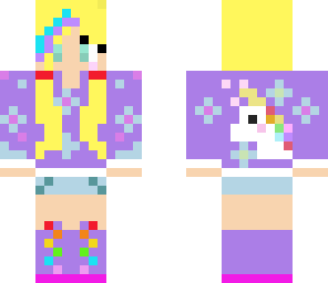 blonde unicorn