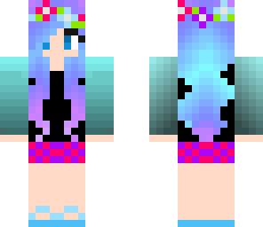 rainbow girl