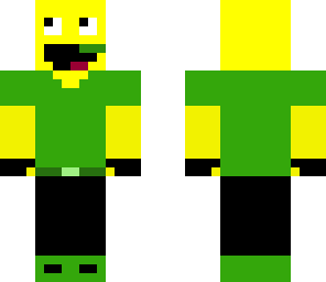 epic green thing with gloves