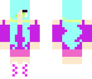 blue girl