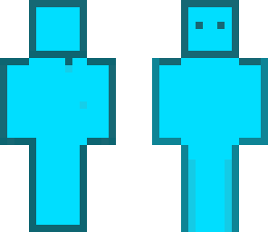 diamond block man