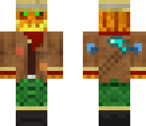 abadon pumpkin head scarecrow