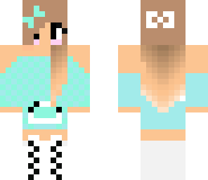 blue exotic girl