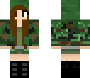 camo girl