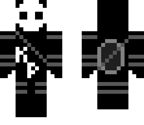 knife party guy with hood black