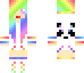 rainbow panda