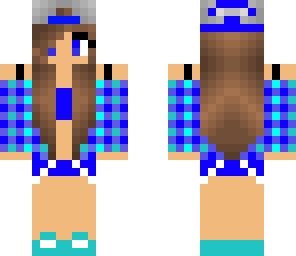 blue dj girl