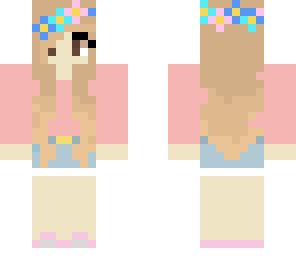 flower crown girl