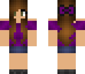 purple bow