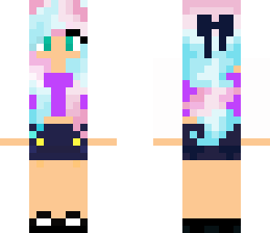 cotton candy girl edited