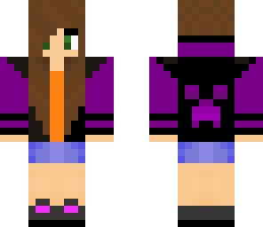 purple creeper hoodie