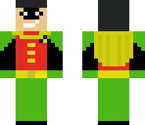robin with cape