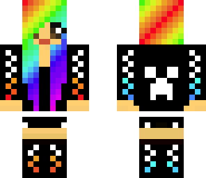 rainbow girl
