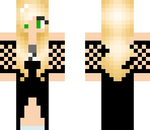 blonde prom girl