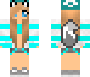 blue wolf girl