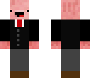 pig in suit