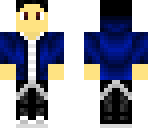 blue hood teen
