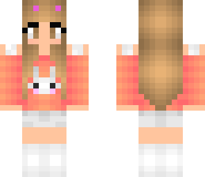 pink bunny girl