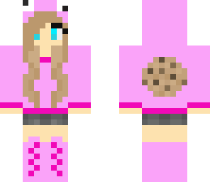 pink cookie girl